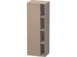 Duravit DuraStyle Hochschrank DS1239L7543 50x36x140cm, Tür links, leinen/basalt matt