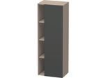 Duravit DuraStyle Hochschrank DS1239R4943 50x36x140cm, Tür rechts, graphit matt/basalt matt