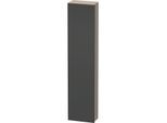 Duravit DuraStyle Hochschrank DS1228R4943 40x24x180cm, Tür rechts, graphit matt/basalt matt