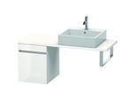 Duravit DuraStyle Waschtisch-Unterschrank DS532100718 40 x 47,8 cm, betongrau/weiß matt, für Konsole, 1 Auszug