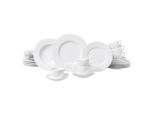 Villeroy & Boch Kombiservice Basic White, Weiß, Keramik, 30-teilig, Uni, 39.4x33.8x39.4 cm, Essen & Trinken, Geschirr, Geschirr-Sets, Kombiservice