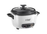 Russell Hobbs Reiskocher , Weiß , Metall, Kunststoff , 24.5x22.6x32.2 cm , Warmhaltefunktion, Abschaltautomatik , Küchengeräte, Sonstige Küchengeräte