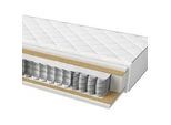 Sleeptex Taschenfederkernmatratze , Textil , H4 , 140x200 cm , alternative Größen erhältlich , Schlafzimmer, Matratzen, Taschenfederkernmatratzen