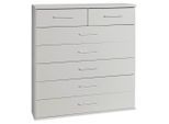 Mid.you Kommode , Weiß , Kunststoff , 7 Schubladen , 91x106x40 cm , Made in Germany, BQ - Bündnis für Qualität, DIN EN ISO 9001 , in verschiedenen Größen erhältlich , Kleinmöbel, Kommoden, Kommoden