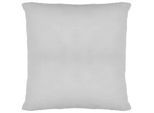 Novel Zierkissen , Silberfarben , Textil , Uni , Füllung: Polyester,Polyester , quadratisch , 60x60 cm , pflegeleicht , Heimtextilien, Wohntextilien, Kissen, Zierkissen