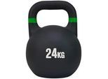 Kugelhantel , Schwarz , Metall , 21x27x21 cm , Freizeit & Co, Sport & Fitness, Krafttraining, Hanteln