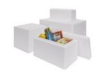 ratioform Thermobox Biomass Balance Styropor®, mit Deckel, Innen-LxBxH 345 x 260 x 220 mm, ab 10 Stk