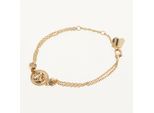 Goldfarbenes Armband mit Zwischengliedern
