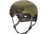 Fahrradhelm ABUS "INDY" Gr. M, grün (grün (pepper grün)), Helme, M Kopfumfang: 54cm - 58cm