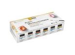 Acrylfarbenset , Creme, Rosa, Silberfarben, Goldfarben, Kupferfarben, Bronzefarben , 6-teilig , 22x5x8.5 cm , Made in Germany, DIN EN ISO 14001, DIN EN ISO 9001 , schnell trocknend, wasserbasiert, hohe Farbintensität, leuchtende Farben, hohe Deckkraft, cremig vermalbar, wasserverdünnbar , Dekoration, Malbedarf & Bastelbedarf, Acrylfarben & Pinsel