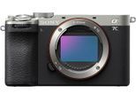 SONY Systemkamera "Alpha 7C II", silber (silberfarben), B:12,4cm H:7,11cm T:6,34cm, Fotokameras