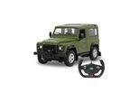 JAMARA Land Rover Defender 1:14 grün 2,4GHz Tür manuell