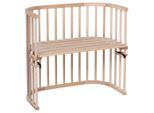 Babybay Beistellbett, Naturfarben, Holz, Buche, 46x79x87 cm, EN 71, Lattenrost stufenlos höhenverstellbar, Babymöbel & Kindermöbel, Babyzimmer, Babybetten, Beistellbetten