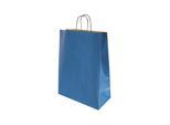 ratioform Papiertragetasche Toptwist, farbig, blau, LxBxH 320 x 140 x 420 mm, VE 150 Stk, ab 10 VE