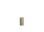 Moods & More LED pillar candle - Melted Kit grey - 49x100 m