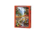 Selecta Play Castorland Jigsaw Puzzle Spring Flowers Paris 1000pcs. Boden