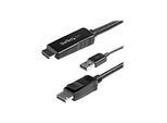 StarTech.com 3m HDMI to DisplayPort Adapter Cable with USB Power - 4K 30Hz Active HDMI to DP 1.2 Converter (HD2DPMM3M)