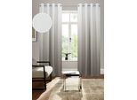 Verdunkelungsvorhang BRUNO BANANI "Clemton" Gr. 1, beige, B:130cm H:145cm, Polyester, Polyester, Gardinen, Verdunkelung, Schutz, Privatsphäre, blickdichter Vorhang