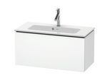 Duravit L-Cube Waschtisch-Unterschrank LC615701818 82 x 39,1 cm, weiß matt, 1 Auszug, wandhängend