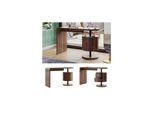 Vicco Schminktisch Lara Eiche rustikal 120 x 50 cm mit 2 Schubladen