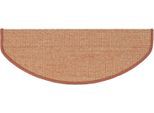 Stufenmatte MY HOME "Natur", rot (apricot), B:23,5cm H:8mm L:65cm, Sisal, Teppiche, Stufenmatte