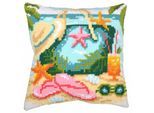 Kreuzstichkissen "Summer Vibes"