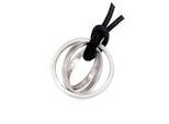 Kettenanhänger JOBO "Platinanhänger Anhänger 17 mm", platin 950, Schmuckanhänger, Damen, Platin 950, Kettenanhänger, 950 Platin matt