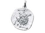 Sternzeichenanhänger JOBO "Anhänger Sternzeichen", silber (silber 925), Schmuckanhänger, Damen, Löwe, Silber 925 (Sterlingsilber), 925 Silber rund