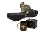 Canadian Cat Company Kratzbrett Kratzbrett Set Satellite 2.0 + Tasse schwarz