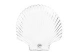 Glasi Hergiswil Servierplatte "Muschel Serena, 135x138 mm"