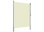 vidaXL Außenrollo 150 x 270 cm Creme