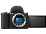 SONY Systemkamera-Body "Alpha ZV-E10 II", schwarz, B:11,45cm H:6,75cm T:5,42cm, Fotokameras, Spiegellose APS-C-Videokamera, 4K60p Video, 4:2:2 10-Bit Aufn., 26 MP