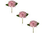Kunstblume CREATIV GREEN "Hortensie", rosa (altrosa), H:48cm, Obermaterial: 80% Polyester, 20% Polyethylen, Kunstpflanzen, Kunstblume