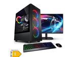 PC Set mit 27 Zoll TFT Viper V AMD Ryzen 7 5700G, 32GB DDR4, AMD Vega Grafik, 2TB SSD, WLAN, Windows 11