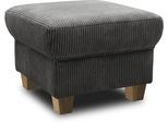 Polsterhocker HOME AFFAIRE "Yesterday", grau, B:58cm H:42cm T:58cm, Struktur (100% Polyester);Primabelle-Microfaser (100% Polyester);Microfaser Antikleder-Optik Melrose (100% Polyester), Hocker, Polsterhocker, passend zur "Yesterday"-Serie