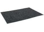 Nadelvliesteppich "MALTA", grau (anthrazit), B:200cm H:2,5mm L:1.200cm, Polypropylen, PRIMAFLOR-IDEEN IN TEXTIL, Teppiche, Uni-Farben, strapazierfähig & pflegeleicht, Kurzflor, Nadelvlies
