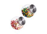 relaxdays Vorratsglas "2er Set, 1,5 L" 1 Stk. tlg.