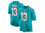 Footballtrikot NIKE "Nike Trikot Miami Dolphins NFL Home Game Jersey Marino 13", Herren, Gr. S, mehrfarbig, 100% Polyester, Trikots