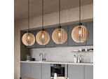 Envostar Clay Hängeleuchte, Birkensperrholz, 4fl