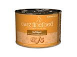 Catz finefood Nassfutter Katze Classic Adult mit Geflügel 12x200 g