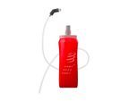 Compressport Unisex ErgoFlask 500ml + Tube rot