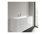 Villeroy und Boch Finion Möbelwaschtisch 4164CBRW 1200 x 500 x 160 mm, mit verdecktem Überlauf, Stone White CeramicPlus