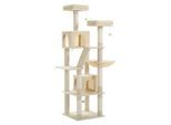 Pawz Road großer Katzenbaum 180cm beige