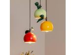 Hängelampe Apple mix, bunt, Metall, Ø 42 cm, 3-flammig, E27