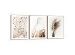 Reinders! Bilderset, Holz, 90x40x2 cm, Bilder und Zubehör, Wandbilder, Bilderset