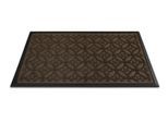 Fussmatte WECON HOME "Midnight Mosaic", braun, B:60cm H:4mm L:90cm, Polyester, Teppiche, Fussmatte, pflegeleicht, rutschfest, Ornamente, Innen & Aussen, Schmutzfangmatte