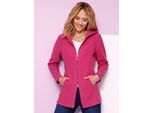 Fleecejacke CLASSIC BASICS, Damen, Gr. 38, fuchsia, 100% Polyester, unifarben, Jacken Fleecejacke