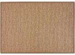 Teppich DEKOWE "Naturino Effekt", braun (camelfarben), B:120cm H:8mm L:170cm, Kunstfaser, Teppiche, Teppich, Flachgewebe, Sisal-Optik, mit Bordüre, In- und Outdoor geeignet