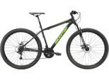 Mountainbike BIKESTAR Gr. 48, schwarz, Fahrräder, Damen, 48cm, 29 Zoll (73,66cm), für Damen und Herren, Kettenschaltung
