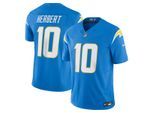 Footballtrikot NIKE "Nike Trikot Los Angeles Chargers NFL Limited Jersey Herbert 10", Herren, Gr. XL, blau (mehrfarbig), 100% Polyester, Trikots